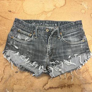 Levi's Capitol E Cutoff Denim Shorts - Size 31